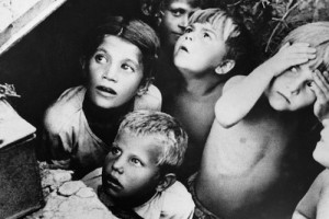 RIAN_archive_137811_Children_during_air_raid